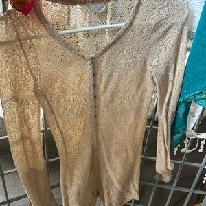 Free People Knitted Leotard